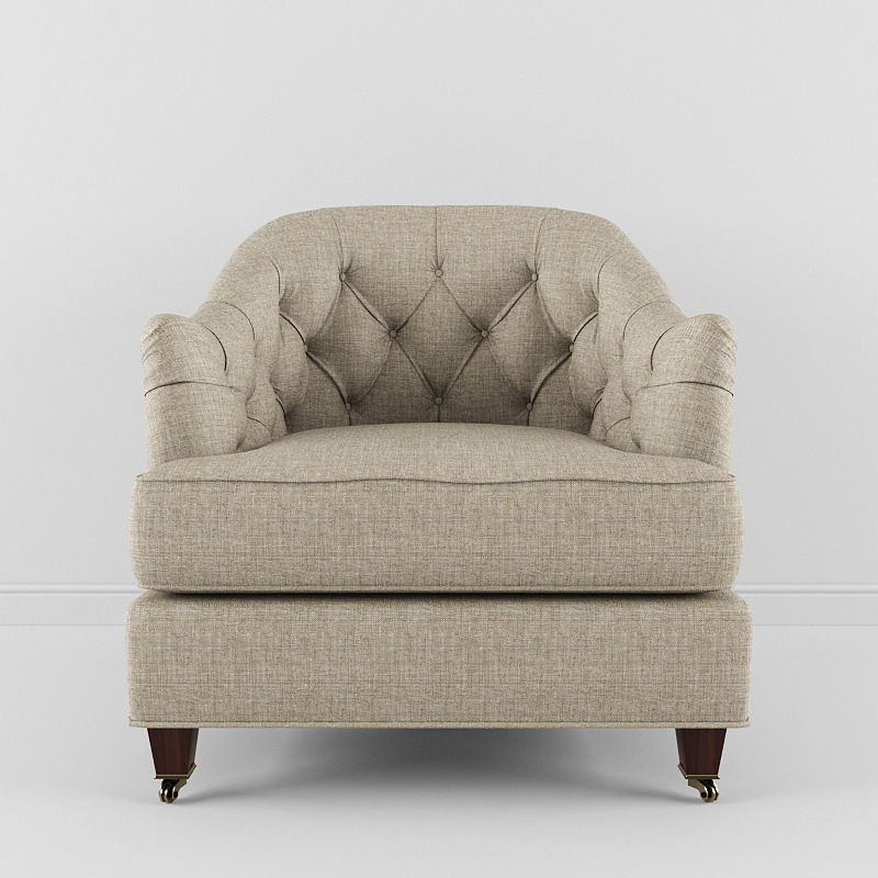 Baker Furniture Windsor Lounge Chair by Libray 3DOcean